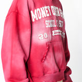 School of Fashion Distressed Hoodie