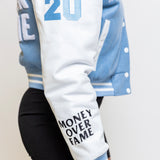 School of Fashion Varsity Cropped Jacket