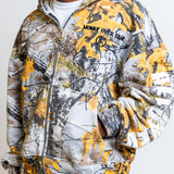 School of Fashion Camo Zip Up Hoodie