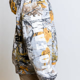 School of Fashion Camo Zip Up Hoodie