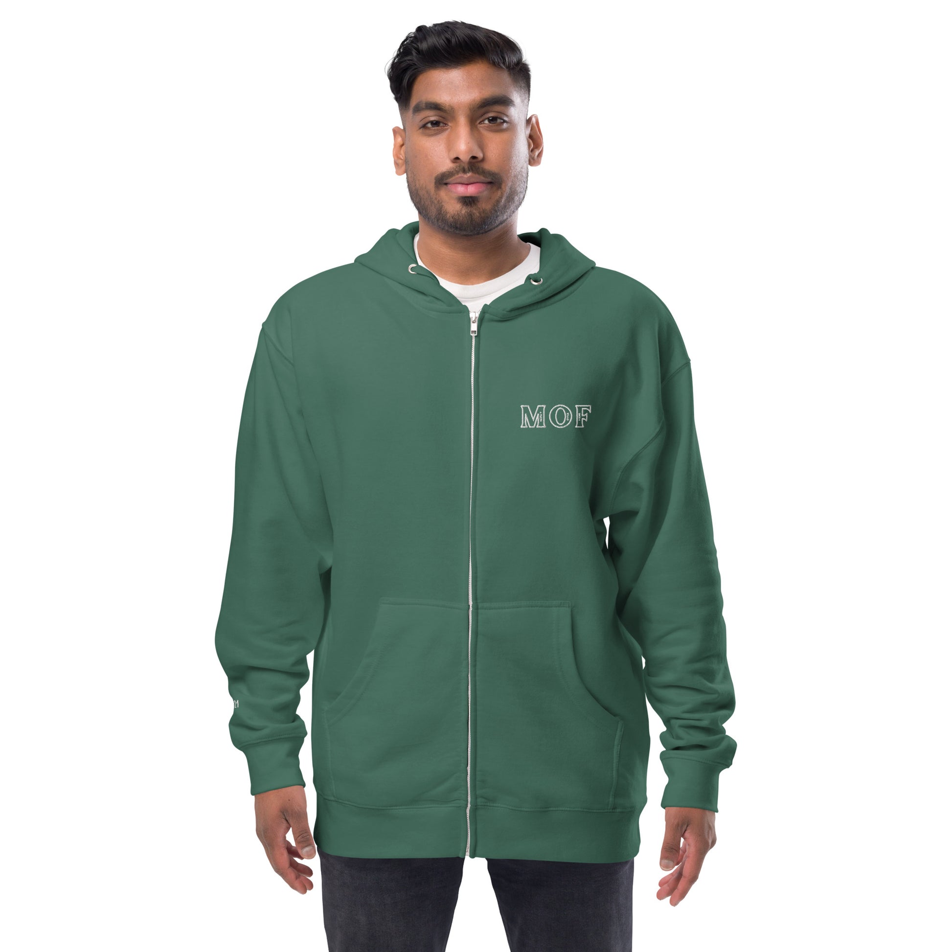 zip up work hoodie